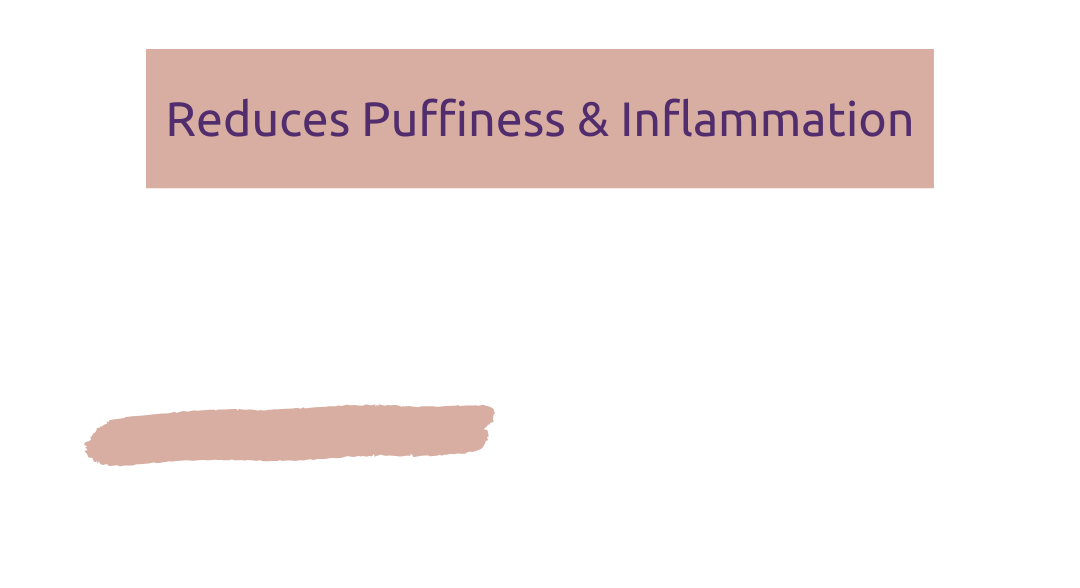 Tru Energy is clinically proven to reduce face puffiness